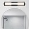 Nuvo Canal LED Medium Vanity, Matte Black Finish, White Acrylic Lens 62/668 - alternate 2
